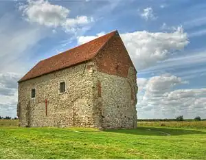 St Peter-in-the-Wall, Essex: A simple nave church of the early style c. 650