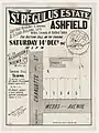 St Regulus Estate Ashfield, 1907, Richardson & Wrench, lithograph J M Cantle