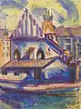 Old New Synagogue by painter Jiří Meitner&nbsp;[cs]