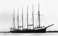 Dorothy H Sterling (formerly Oregon Pine). Wreck site surveyed by the SUHR in 1989 & 1990.