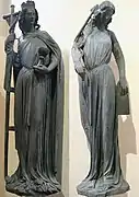 Ecclesia and Synagoga from Notre-Dame de Strasbourg