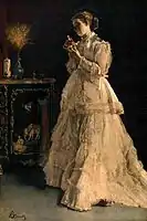 The Lady in Pink, 1866