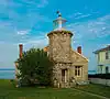 A photograph of the Stonington Harbor Light