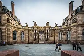 Entrance of the palace