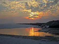 Meyqan Lagoon, 15&nbsp;km northeast of Arak.