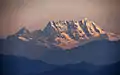 Mount Mankial, which rises to 5,700&nbsp;m (18,600&nbsp;ft)