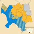 Sutton 2018 results map