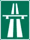 Sign used denote the start of an Autoroute