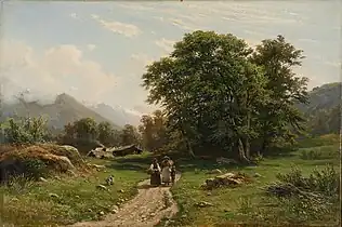 Swiss Landscape, 1866