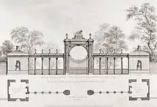 Screen, Syon House, London