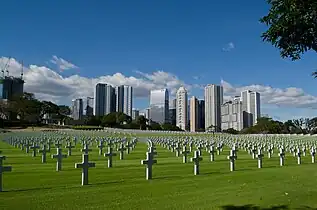 Manila American Cemetery and Memorial, the largest  American military cemetery outside of the United States.