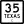 Business&nbsp;State Highway 35-C marker