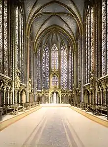Upper chapel, 1890–1900