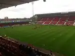 The Kingswood stand at the County Ground, Swindon Town F.C.'s stadium