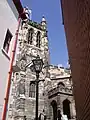 The bell tower of St. Mary's Church