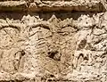 Indian soldiers on the tomb of Darius I (c.500 BCE)