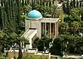 Tomb of Saadi from sky, 20 April 2014