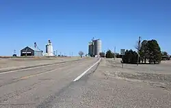 Entering from the west on State Highway 96