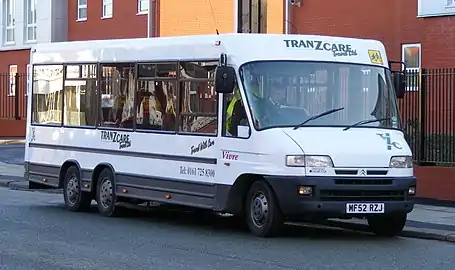 Citroen Jumper school bus (Cunliffe & Son Vivre body)