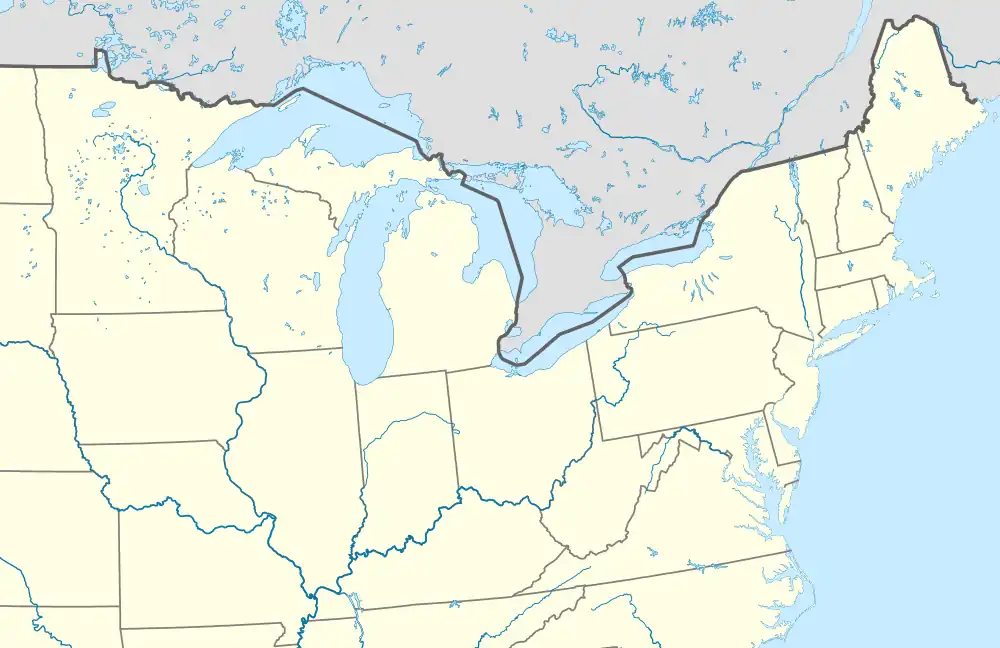 Frontier League is located in USA Midwest and Northeast