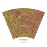Topographical map of Phaethontis quadrangle
