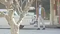 Norman Bates at the Bates Motel.