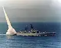 Terrier launch from USS&nbsp;Dale, 1964.
