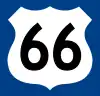US&nbsp;66 route marker
