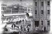 US Pneumatic Dispatch Company, proposed by Alfred Ely Beach, 1868