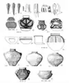 Metal, bone and ceramic artefacts