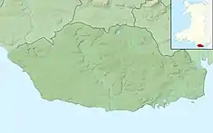 Ewenny Priory is located in Vale of Glamorgan