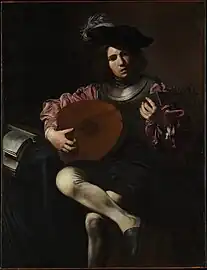 de Boulogne – Lute Player, 1626