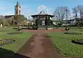 Victoria Gardens within the town
