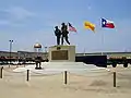 Vietnam War memorial, built in 2012, in the Universal Shopping Center in the new Chinatown