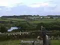 View of Lamanva from Mabe churchyard