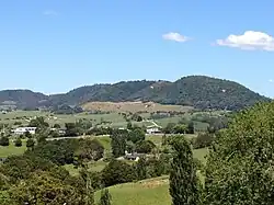 View from the hills of Maungaturoto