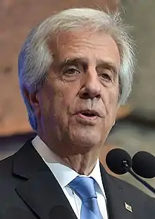 &nbsp;UruguayTabaré Vázquez *2005–20102015–2020