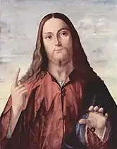 Vittore Carpaccio, Salvator Mundi (c.&nbsp;1510), Isaac Delgado Museum of Art, New Orleans.