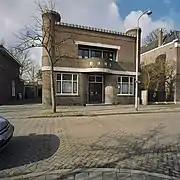 Voorgevel verenigingsgebouw C.J.M.V. - Pijnacker