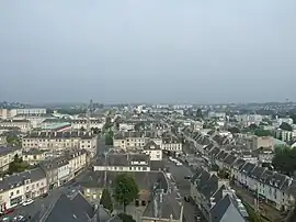 A view of Saint-Lô from the Notre-Dame church&nbsp;[fr]