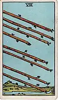 Eight of Wands