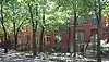 Row houses in the Jackson Boulevard District