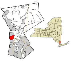 Location of Tarrytown, New York