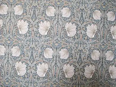 Pimpernel design at Two Temple Place, London (1876)