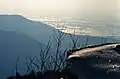 View from summit of Big Mountain, looking east toward Parnell Knob and the "Great Valley"