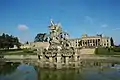 The Perseus and Andromeda fountain today looking very much as it did when Witley Court was a residence.