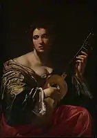 Woman Playing a Guitar (c.&nbsp;1618), Metropolitan Museum of Art
