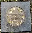 Memorial Plaque for the Mortonhall Baby Ashes Memorial
