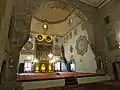 Yıldırım Bayezid I Mosque: interior view towards the qibla iwan