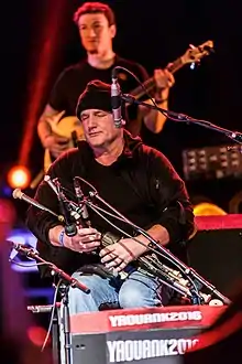 Davy Spillane at Festival Yaouank in 2016